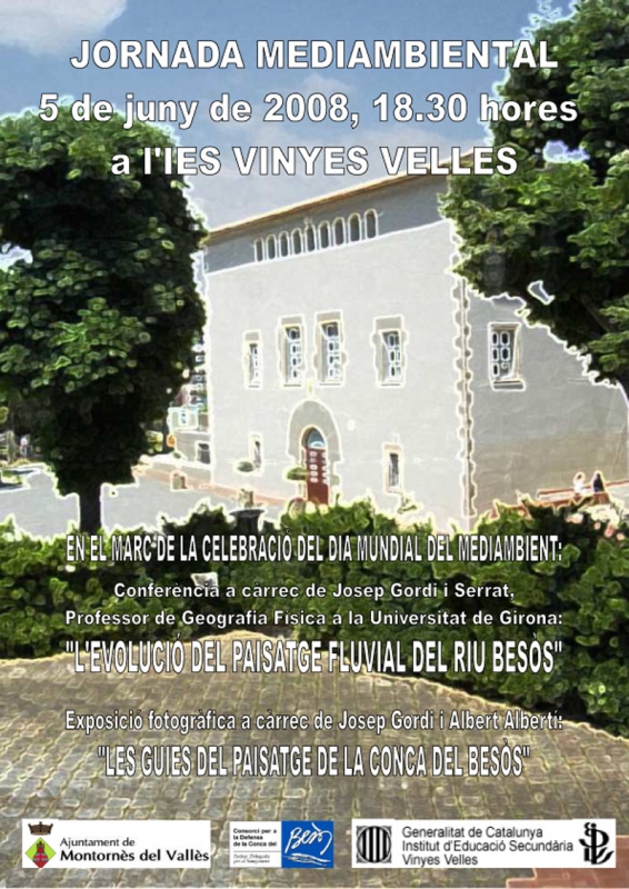Cartell de la jornada medioambiental
