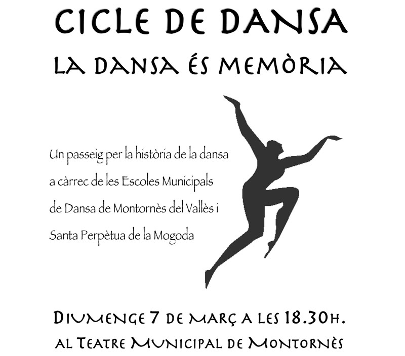Cartell anunciador del cicle