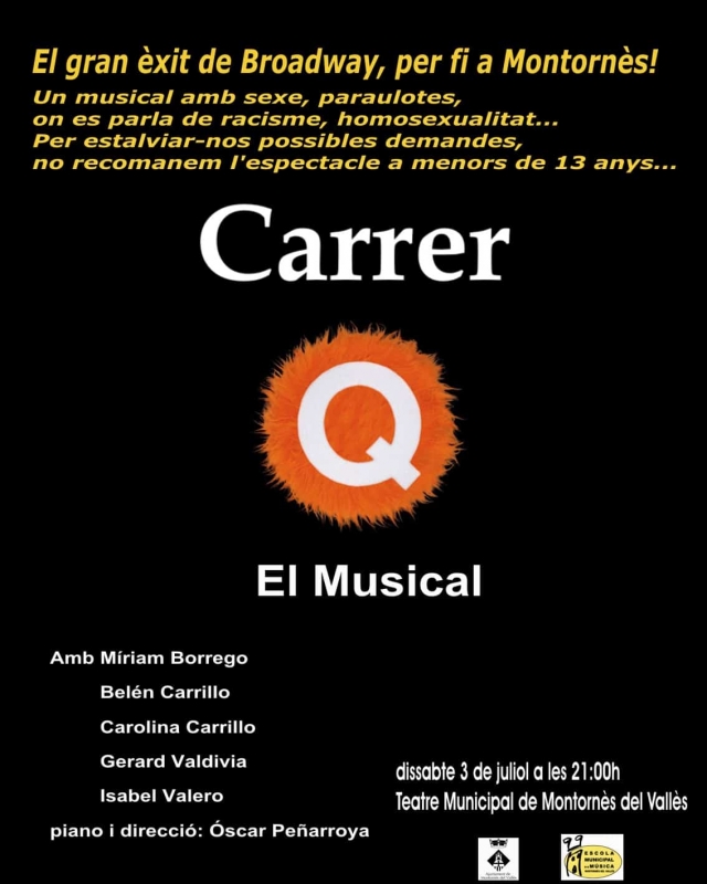 Cartell de promoció de l'espectacle