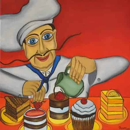 Pintura de Rosa Castells