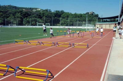 Un moment de les Olimpíades escolars de l'any passat
