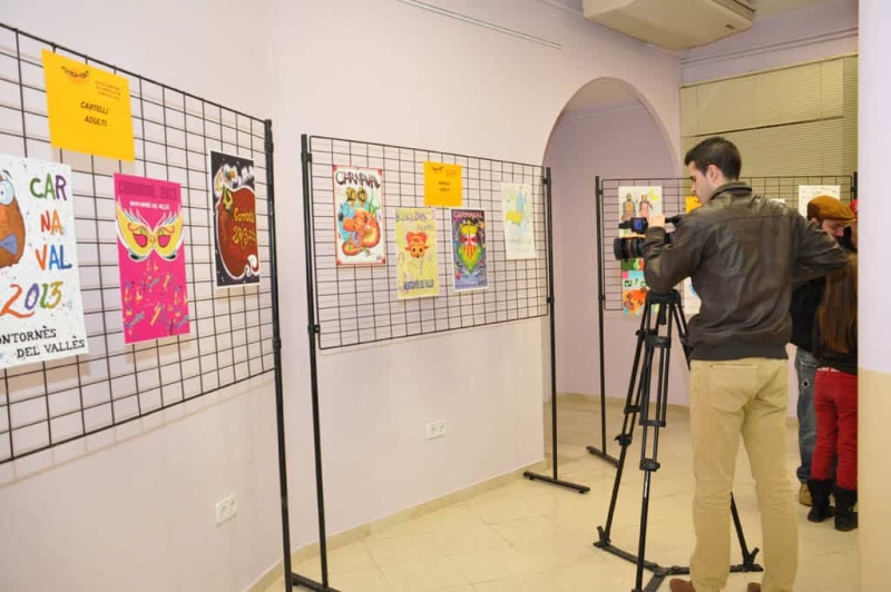 Exposició de cartells a la Sala Riu Mogent del Casal de Cultura