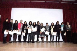 18/12/2014 - Algunes de les participants en el Dispositiu d'Inserció Laboral per a dones