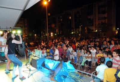 Concert a la plaça del Poble (Sant Joan 2013)