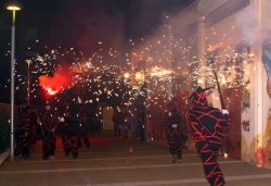 28-11-2009 - Coorefoc a les Rambles amb la Colla de Drac i Diables