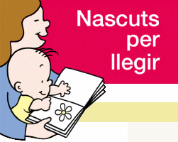Imatge identificativa del projecte "Nascuts per llegir"
