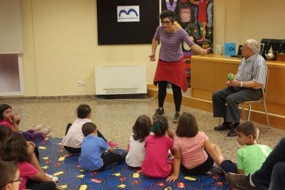L'hora del conte a la Biblioteca