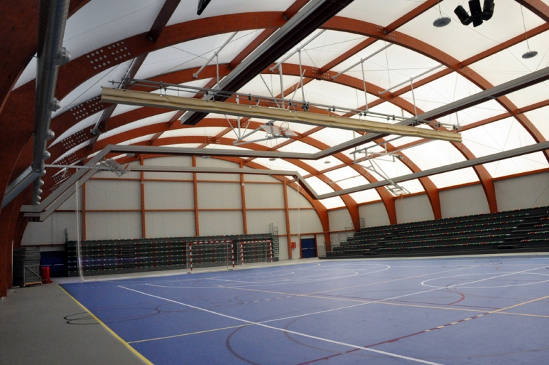 Interior de la instal·lació