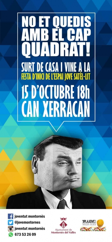 Cartell Festa Inauguració Espai Jove Satèl·lit