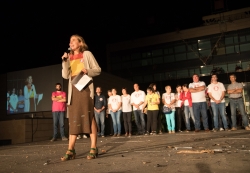 16/09/2016 - Lectura del pregó de festes amb Ada Parellada