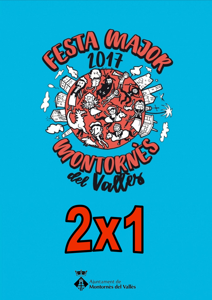 Cartell de la promoció 2x1