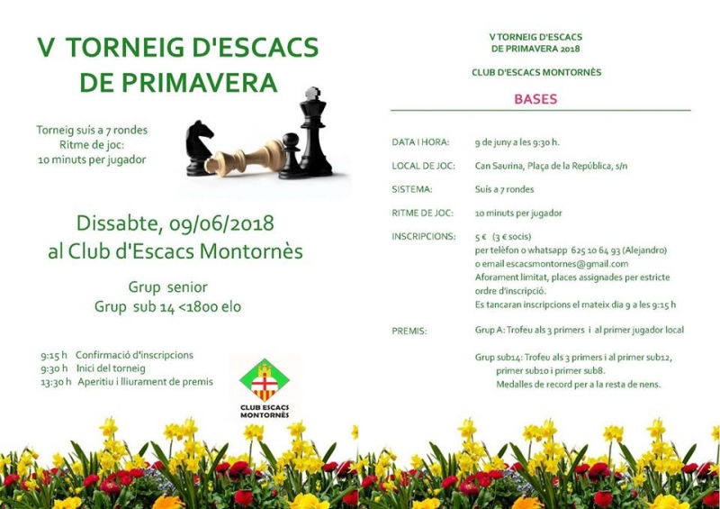 Cartell del torneig