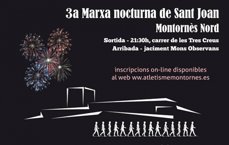Cartell de la 3a marxa nocturna