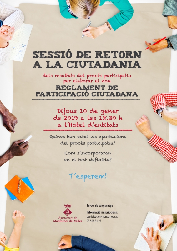 Cartell de la sessió