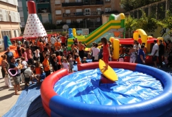 Inflables, jocs i correaigua