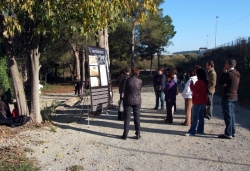 28-11-2009 - Visites guiades al refugi antiaeri de ca l'Arnau