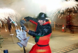 28-11-2009 - Coorefoc a les Rambles amb la Colla de Drac i Diables