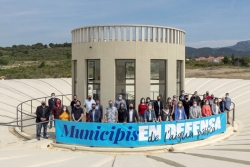 Trobada de municipis per la defensa de l'aigua pública el maig de 2021, a Terrassa (Foto: AMAP)