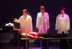 El grup avançat de l'Aula Municipal de Teatre (Imatge: Arxiu)