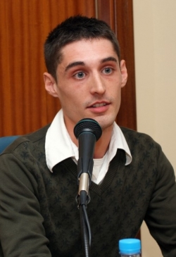 27-11-2008 - José Javier Guidi, guanyador de la Beca de Recerca Històrica 2008