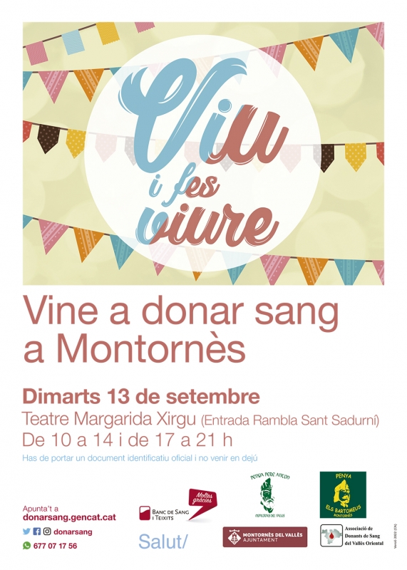 Cartell de l'activitat.