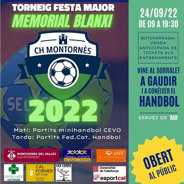 Cartell de l'activitat.