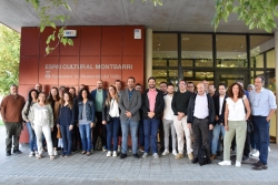 Els i les assistents al Ple de la Taula Vallès Oriental Avança.