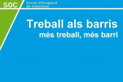 Imatge del programa "Treball als Barris".