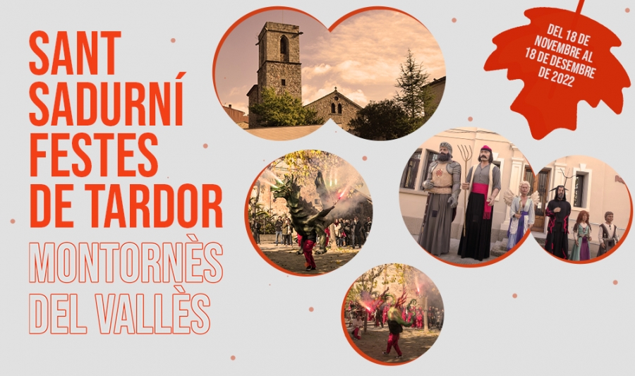 Imatge de la programació de les Festes de Tardor 2022.