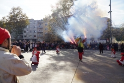 27/11/2022- Exhibició del Ball de Drac i Diables de Montornès durant la Cercavila de Sant Sadurní