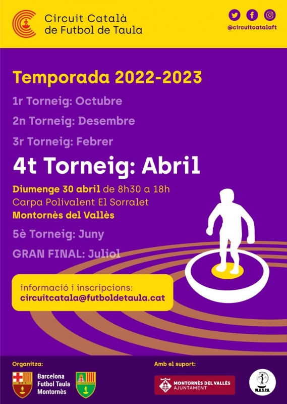 Cartell de l'activitat.