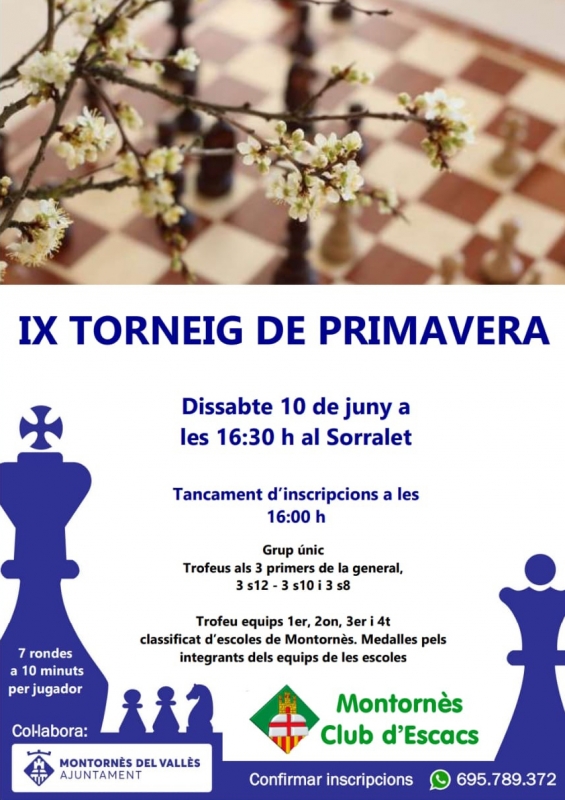 Cartell de l'activitat.