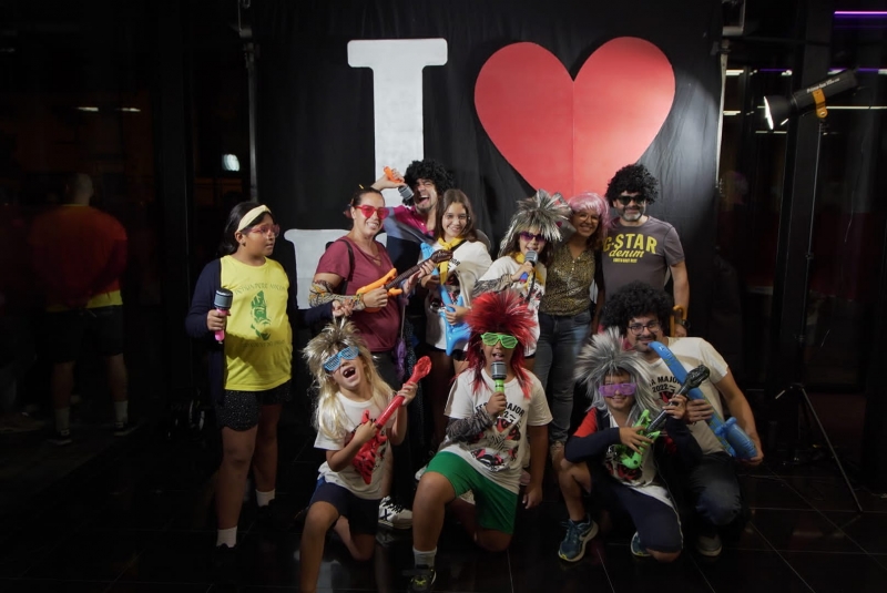 Photocall "I Love Disco" de la Festa Major 2022.