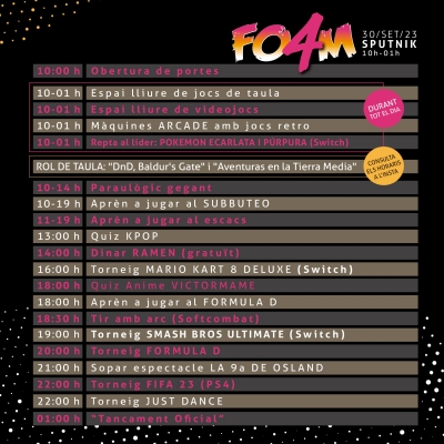 Programació del FOAM 4.