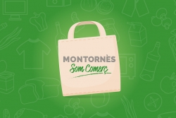 Imatge de la campanya "Montornès Som Comerç"