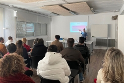 Sessió informativa de l’itinerari de l’FPO Dual dedicat a joves amb discapacitat intel·lectual.