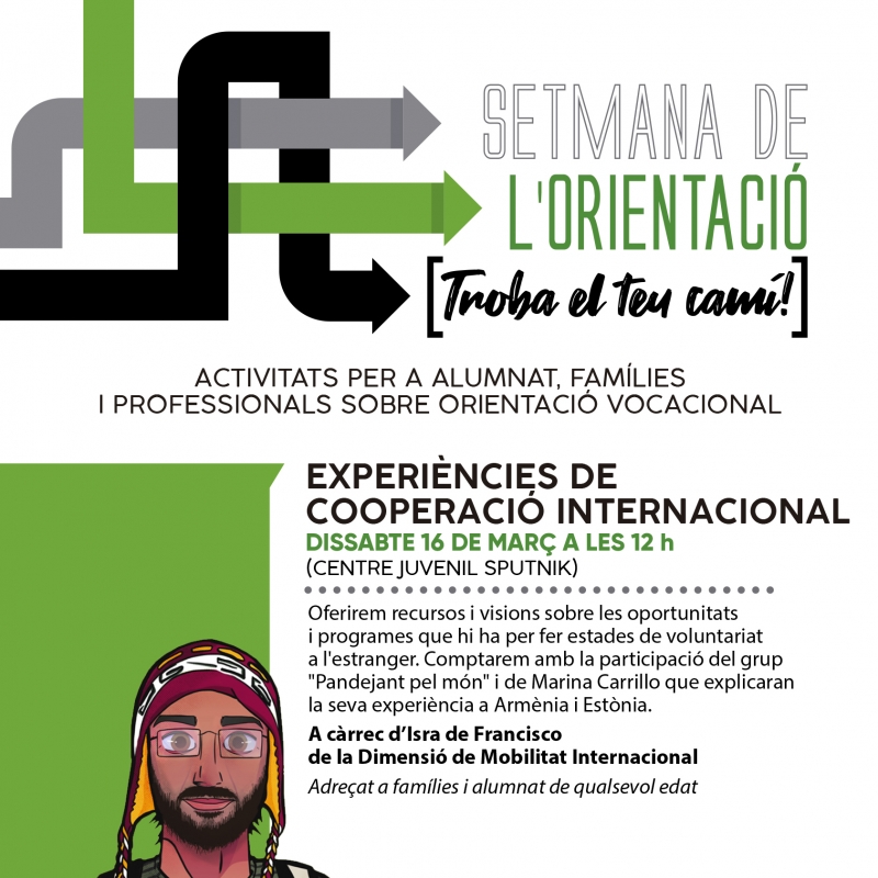 Cartell de l'activitat.