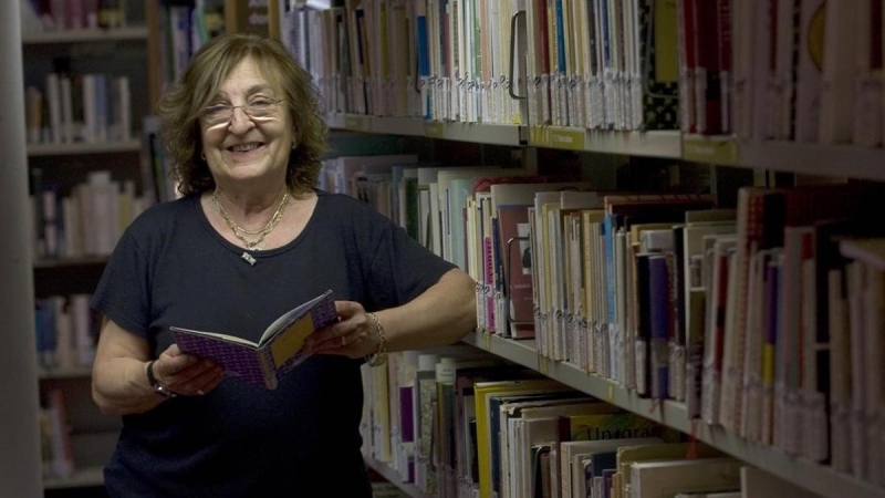 La poetessa Marta Pessarrodona. (imatge: El Periódico)