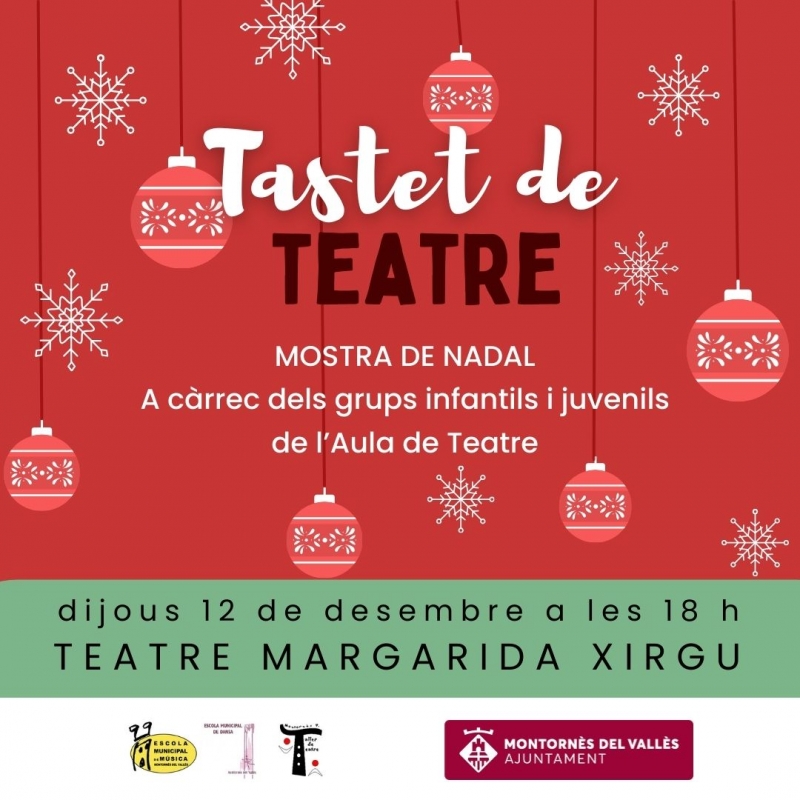 Cartell de l'activitat.
