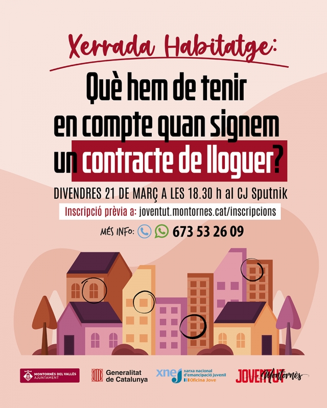 Cartell de l'activitat.