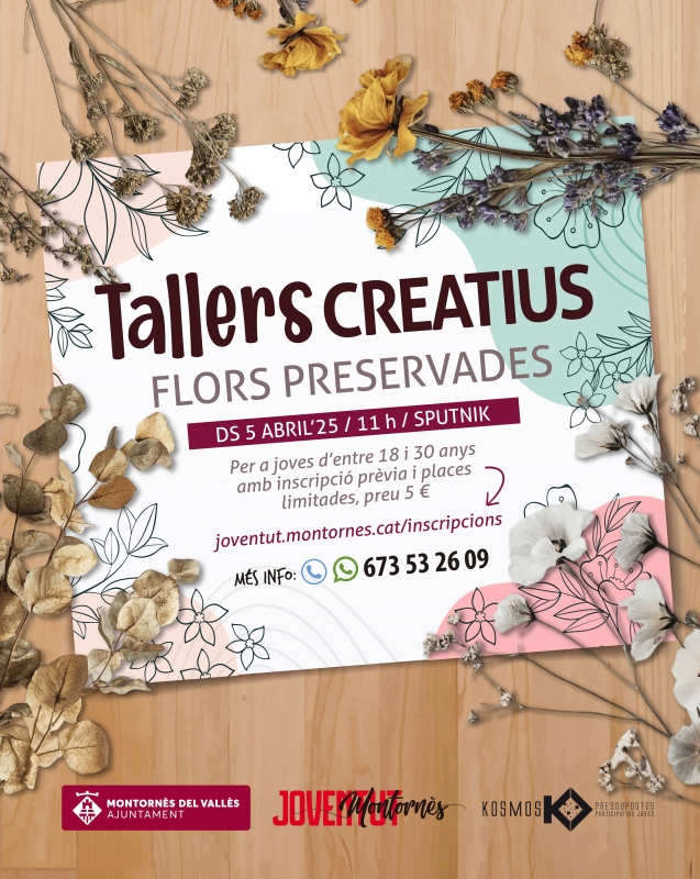 Cartell de l'activitat.