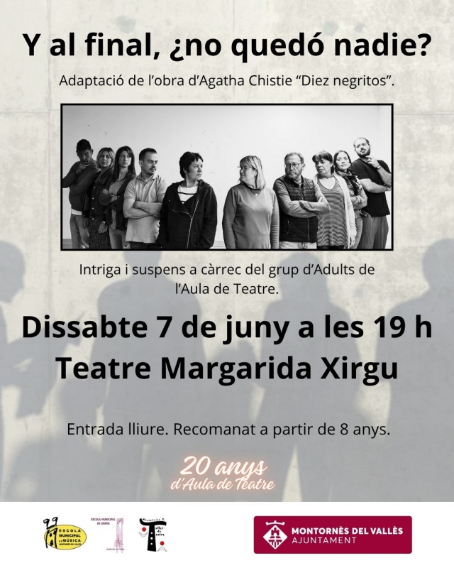 Cartell de l'activitat.