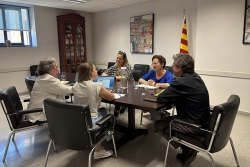 Trobada amb la directora dels Serveis Territorials de Barcelona Departament de Drets Socials i Inclusió.