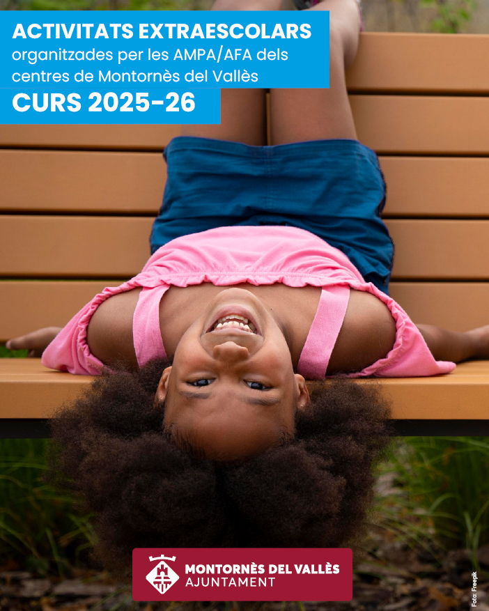 Imatge promocional de les activitats extraescolars del curs 2025-26.