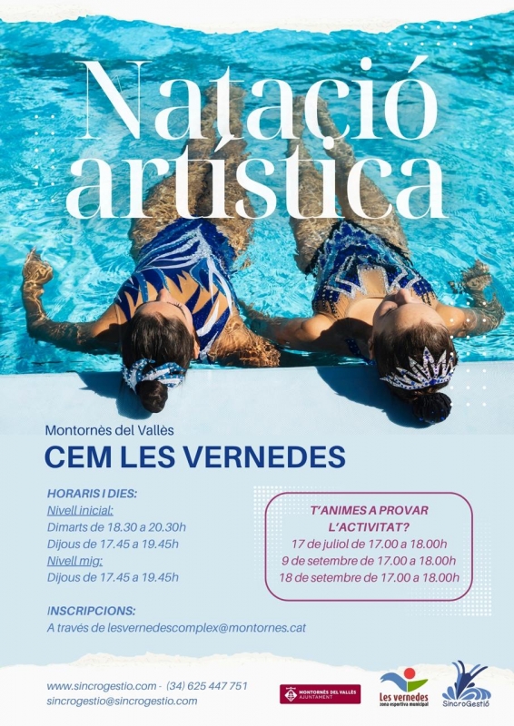 Cartell de l'activitat.