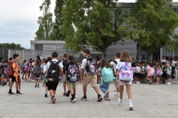 Inici del curs a l'Escola Mogent.