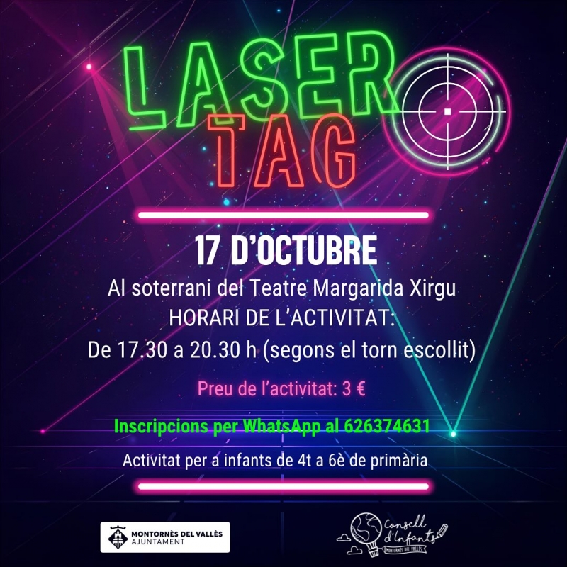 Cartell de l'activitat.