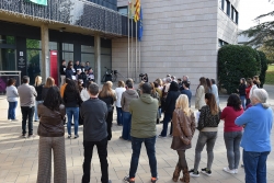 Un moment de l'acte.