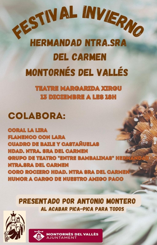 Cartell de l'activitat.