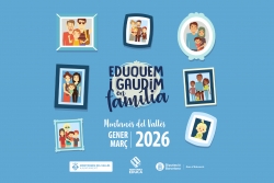 Imatge del programa "Eduquem i gaudim en família" del primer trimestre de 2026.